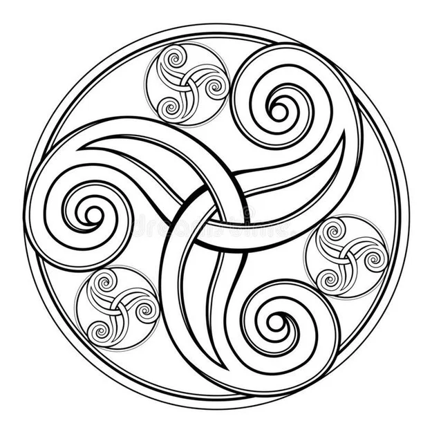 Đế lót ly Mandala Celtic 45 - Image 2