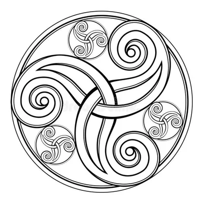 Đế lót ly Mandala Celtic 45