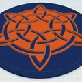 Đế lót ly Hoa văn Celtic Mandala 42 - Thumbnail 1