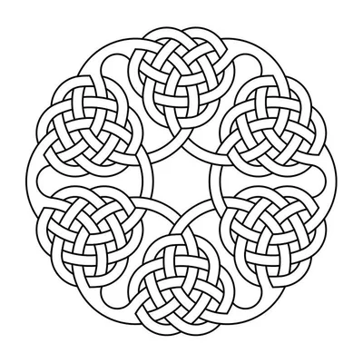 Miếng Lót Ly Mandala Celtic 46