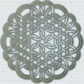 Đế lót ly Hoa văn Celtic Mandala 41 - Thumbnail 3