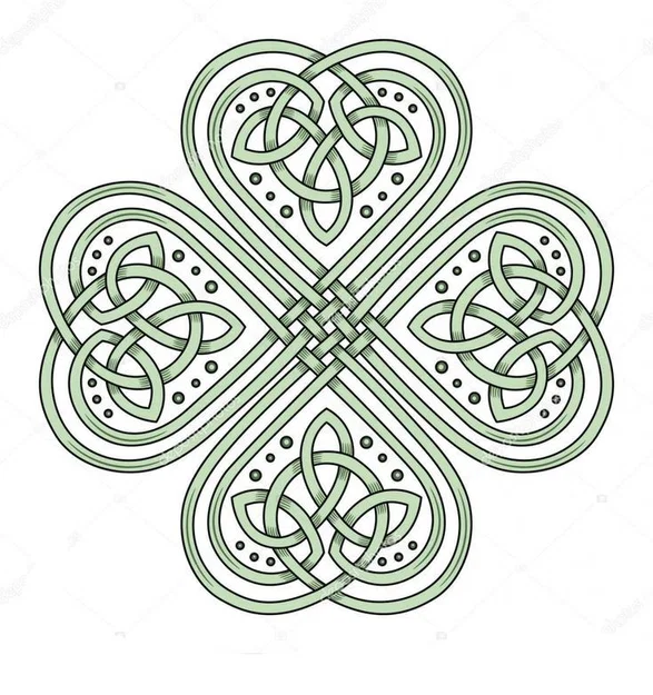 Đế lót ly Mandala Celtic 44 - Image 2