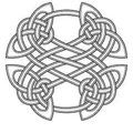 Đế Lót Ly Mandala Celtic 43 - Thumbnail 2