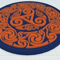 Lót ly Celtic Mandala 40 - Thumbnail 1
