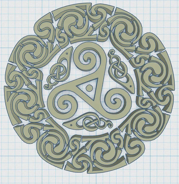 Lót ly Celtic Mandala 40 - Image 3