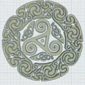 Lót ly Celtic Mandala 40 - Thumbnail 3