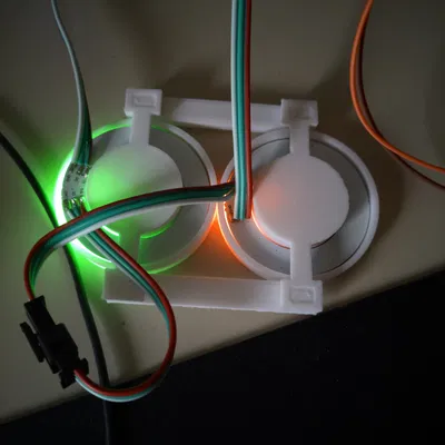 Đèn Báo Tiến Độ Klipper Kép (Vòng 16 Neopixel)