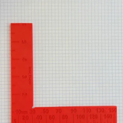 Thước đo góc 90⁰ MM & inch