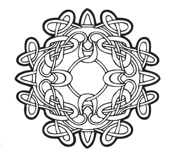 Lót Ly Mandala Celtic 38 - Image 2