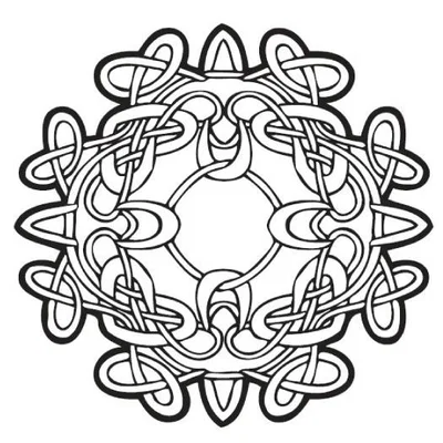 Lót Ly Mandala Celtic 38