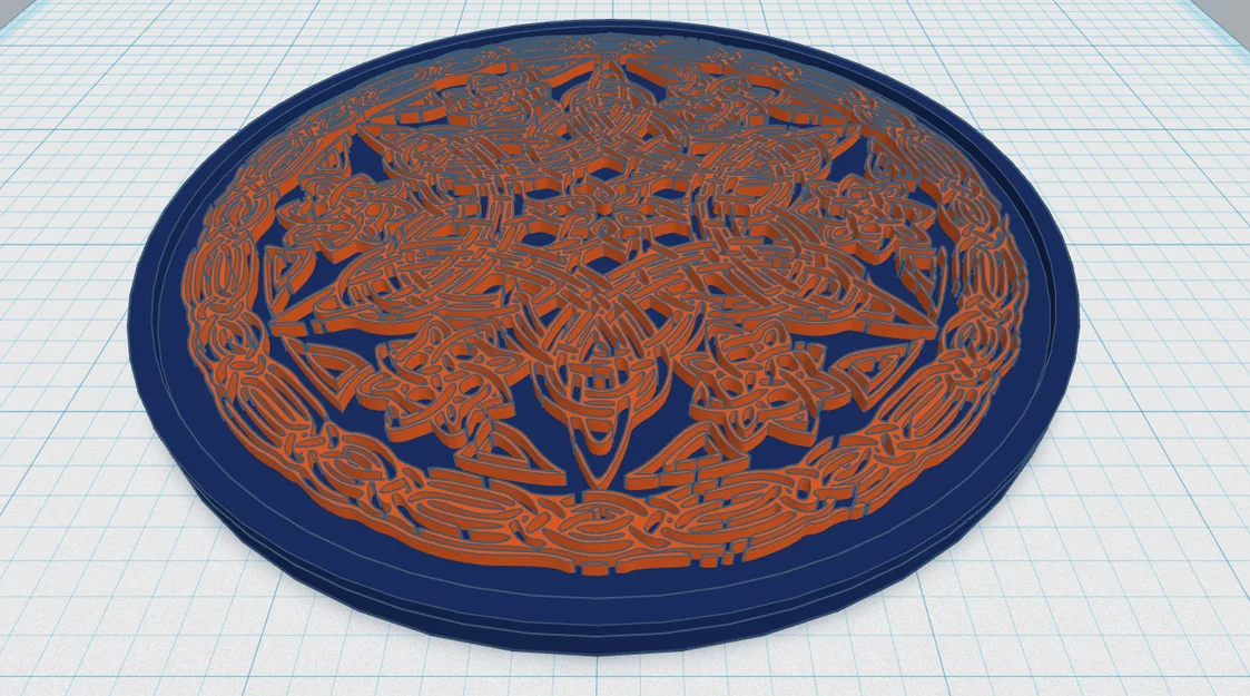 Đế Lót Cốc Mandala Celtic 39 - Image 1