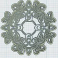 Lót Ly Mandala Celtic 38 - Thumbnail 3