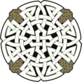 Đế lót ly Hoa văn Celtic Mandala 37 - Thumbnail 3
