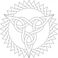 Celtic Mandala Coaster 36 - Thumbnail 2