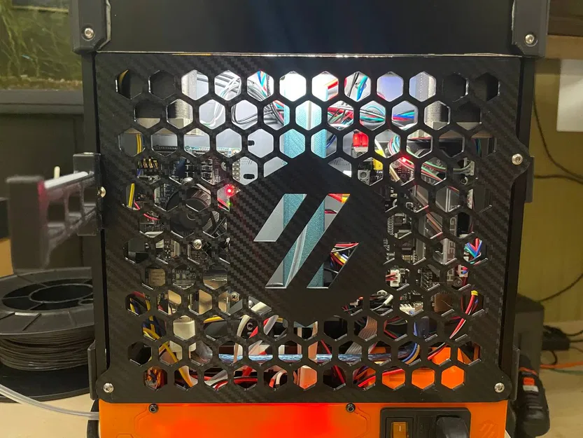 Tấm ốp lưng Voron V0.2 dạng tổ ong có lỗ gắn - Image 3