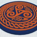 Đế lót ly Mandala Celtic 34 - Thumbnail 1