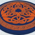 Đế Lót Ly Mandala Celtic 33 - Thumbnail 1