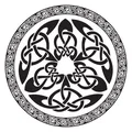 Đế Lót Ly Mandala Celtic 33 - Thumbnail 2