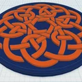 Tấm lót ly Celtic Mandala 32 - Thumbnail 1