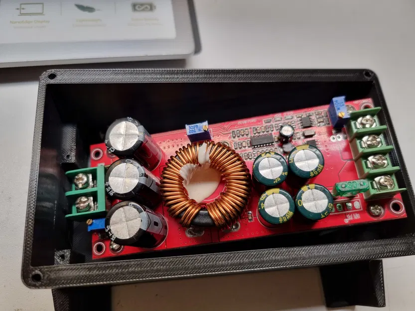 Mẫu cho các lỗ khoan cho bộ chuyển đổi bước lên trên ATX PSU - Image 5