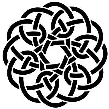 Tấm lót ly Celtic Mandala 32 - Image 2