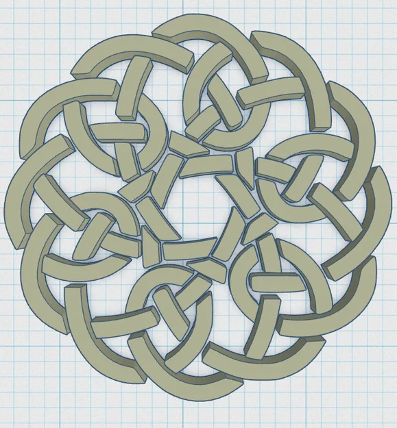 Tấm lót ly Celtic Mandala 32 - Image 3
