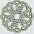 Tấm lót ly Celtic Mandala 32 - Thumbnail 3