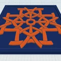 Đế lót ly Hoa văn Celtic Mandala 30 - Thumbnail 1