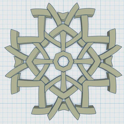 Đế lót ly Hoa văn Celtic Mandala 30