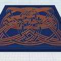 Đế lót ly Mandala Celtic 29 - Thumbnail 1