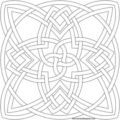 Đế lót ly Mandala Celtic 29