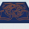 Đế Lót Cốc Hoa Văn Mandala Celtic 28 - Thumbnail 1