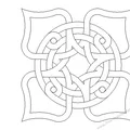 Đế Lót Cốc Hoa Văn Mandala Celtic 28 - Thumbnail 2