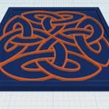 Celtic Mandala Coaster 27 - Thumbnail 1