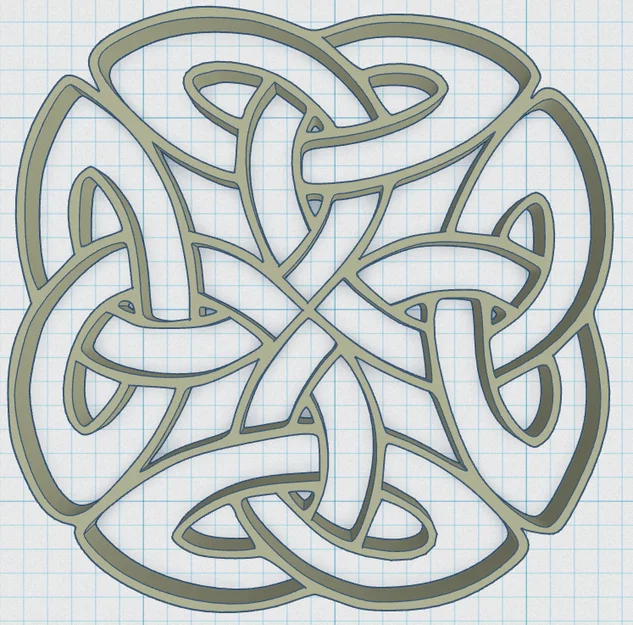 Celtic Mandala Coaster 27 - Image 3