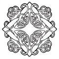 Khay Lót Ly Mandala Celtic 26 - Thumbnail 2