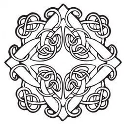 Khay Lót Ly Mandala Celtic 26