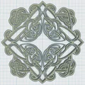 Khay Lót Ly Mandala Celtic 26 - Thumbnail 3