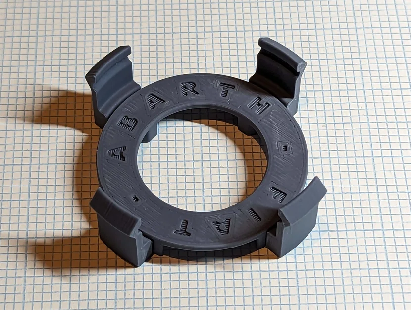 Miếng Chèn Sửa Nắp Mâm Xe Abarth 595 hoặc Fiat 500 130mm - Image 1