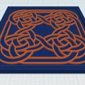 Celtic Mandala Coaster 21 - Thumbnail 1