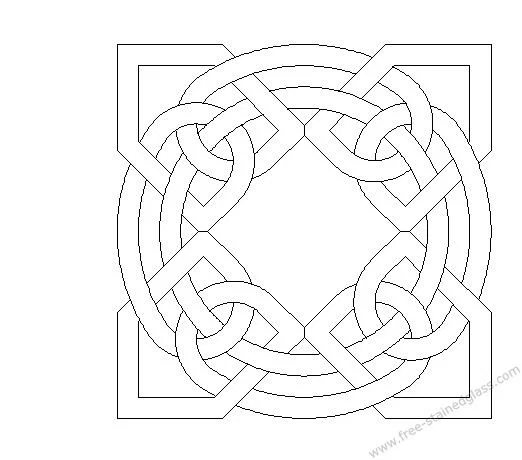 Đế lót ly Mandala Celtic 25 - Image 2