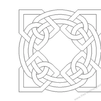 Đế lót ly Mandala Celtic 25