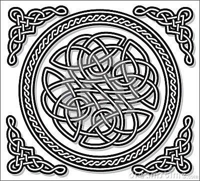 Đế Lót Cốc Hoa Văn Celtic Mandala 24 - Image 2