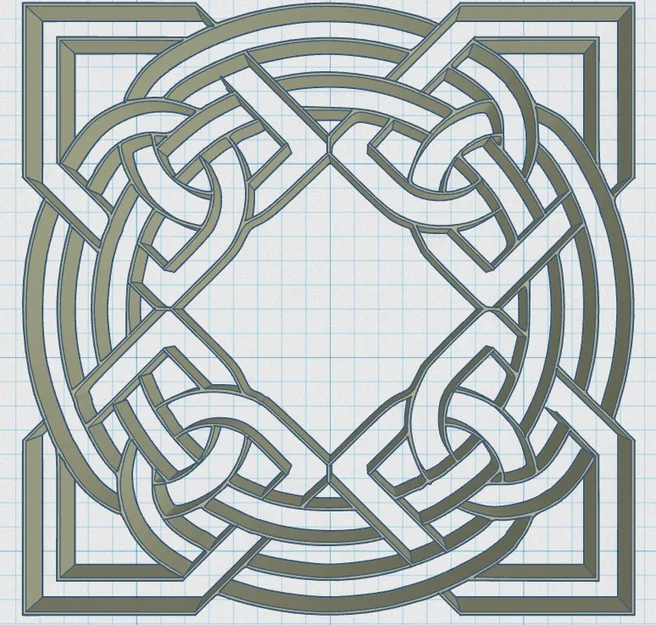 Đế lót ly Mandala Celtic 25 - Image 3