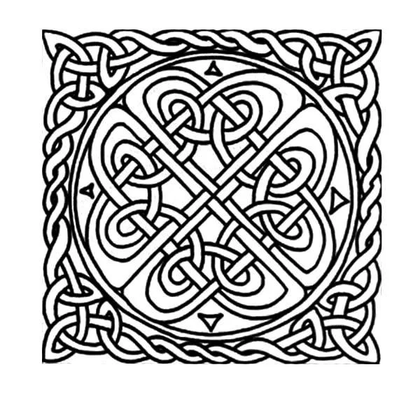 Celtic Mandala Coaster 23 - Image 2