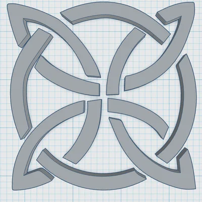 Khay Lót Ly Mandala Celtic 20