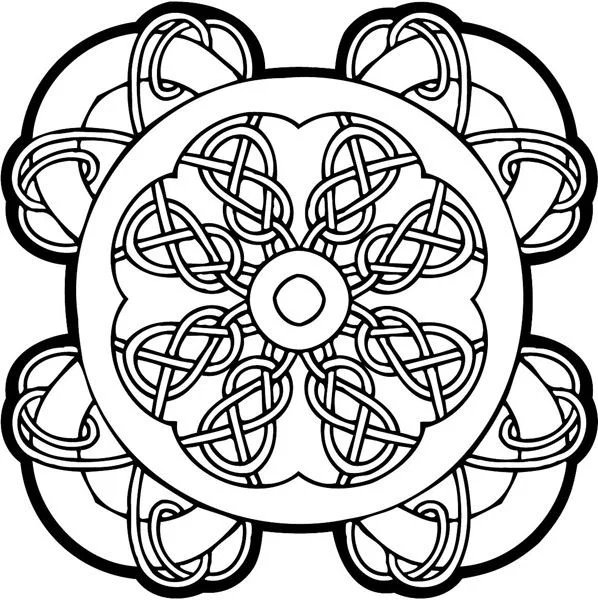 Đế lót ly Celtic Mandala 18 - Image 2