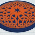 Đế lót ly Mandala Celtic 19 - Thumbnail 1