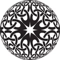 Đế lót ly Mandala Celtic 19 - Thumbnail 2