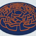 Đế Lót Ly Mandala Celtic 17 - Thumbnail 1